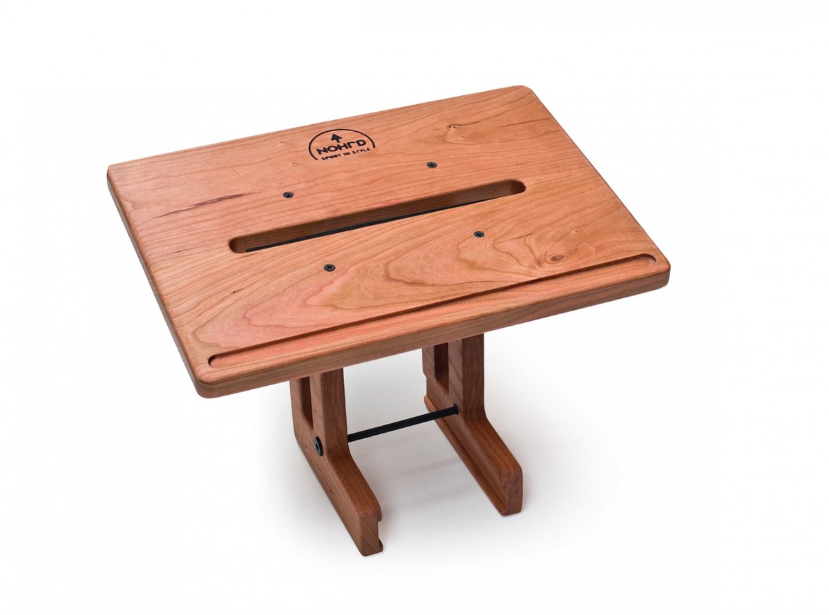 De WaterRower Beuken Vintage Laptop Steun voor Roeitrainer in één oogopslag