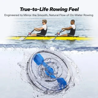 Waterrower Houten Roeimachine Bluetooth Zwart