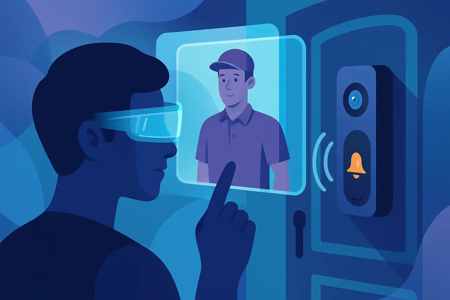 Augmented reality en je slimme deurbel: zo zie je wie er echt voor je deur staat