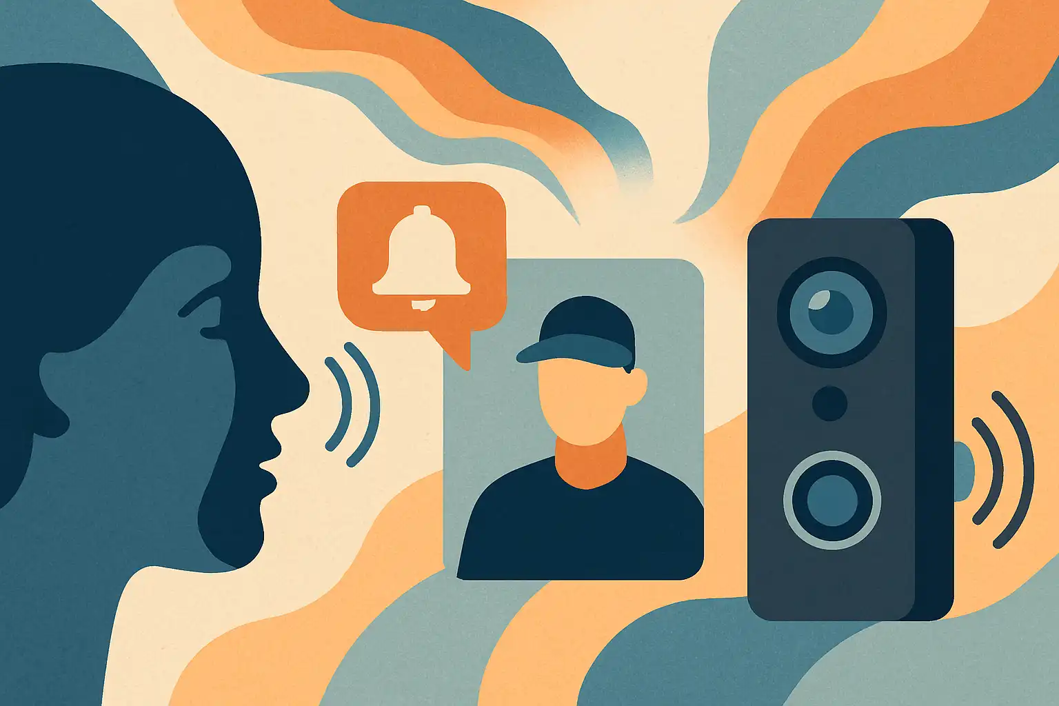 De psychologie van je slimme deurbel: hoe beeldhoek, melding en stem bezoekers beïnvloeden