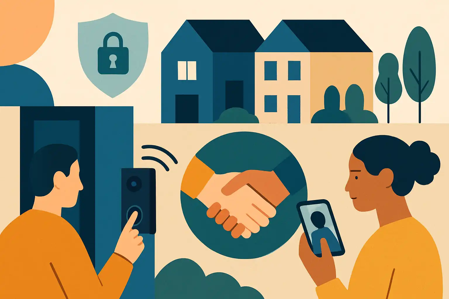 Hoe organiseer je een buurtdeurbellendag: zo maak je buurtveiligheid en privacy hand in hand