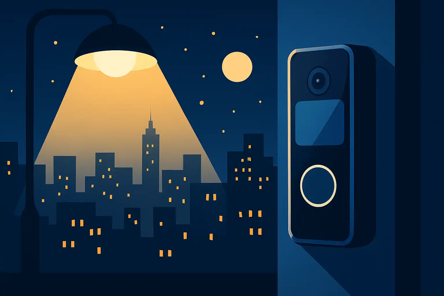 Lichtvervuiling en je slimme deurbel: zo houd je beeldkwaliteit hoog in de stad