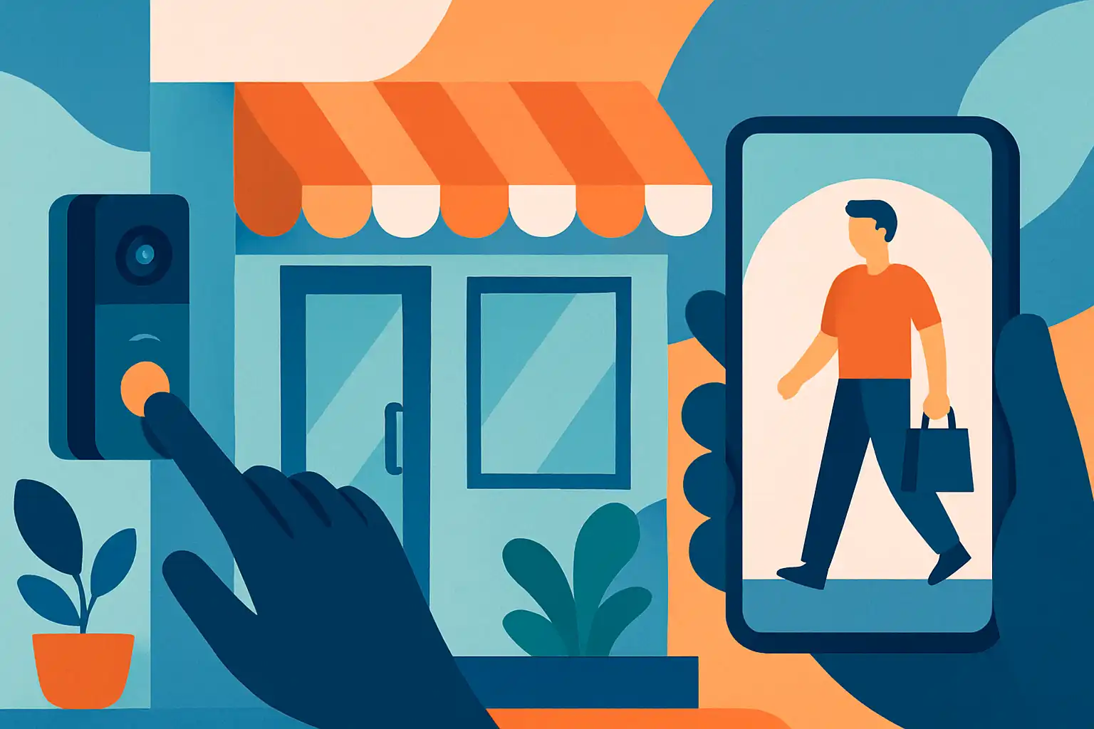 Niet alleen voor thuis: zo helpt een slimme deurbel jouw kleine winkel veilig en klantvriendelijk