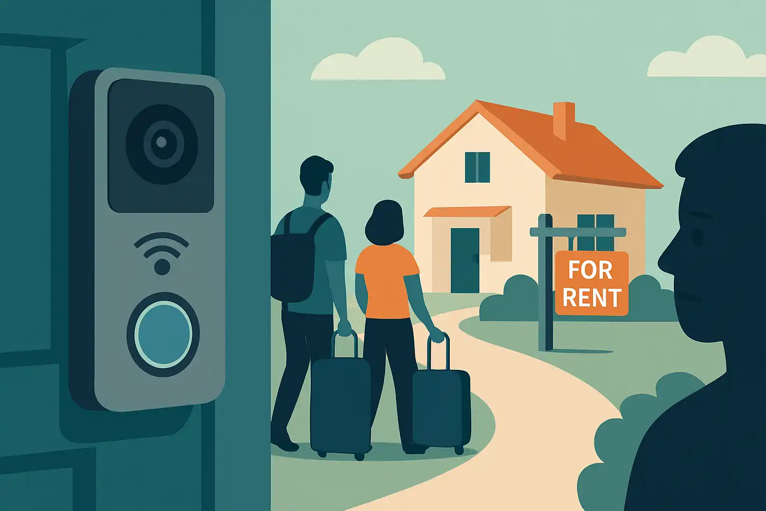 Slimme deurbel voor vakantieverhuur: zo houd je gasten tevreden en buren rustig