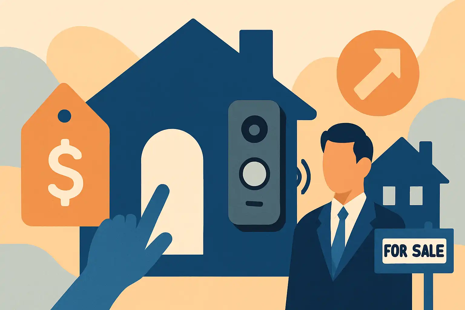 Verhoogt een slimme deurbel echt de waarde van je huis? zo denken makelaars en kopers