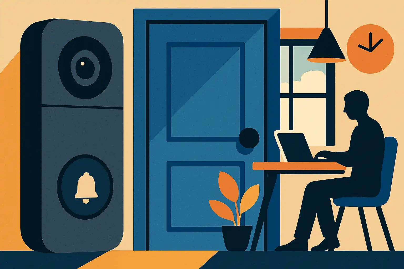 Zo gebruik je je slimme deurbel als perfecte deurwachter voor je thuiskantoor