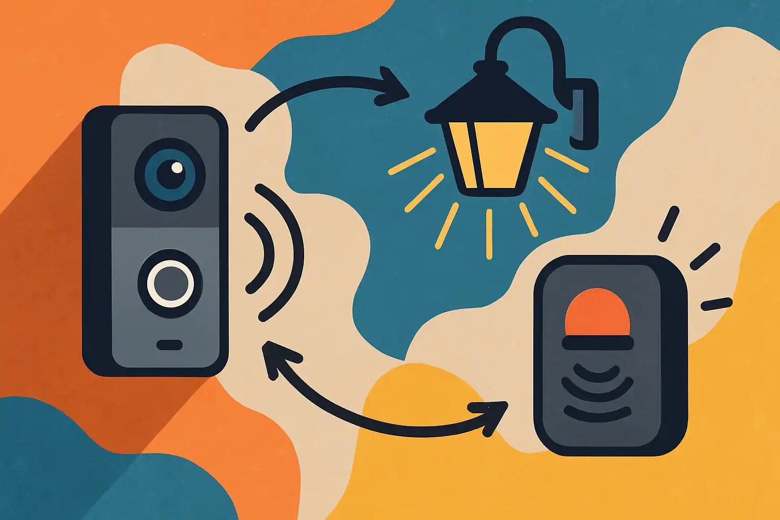 Zo koppel je je slimme deurbel aan verlichting en alarmen voor maximale afschrikking en comfort