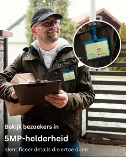 Deurbellen met Camera - Video Deurbel - Draadloos - Full HD