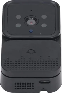 Smart Video Deurbel Camera Draadloos - Met Draadloze Gong - WiFi Beveiligingscamera's voor Thuis - Intercom met Tweeweg Audio en Nachtzicht .