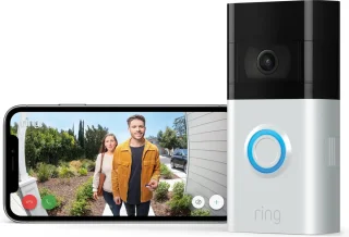 Ring Video Deurbel 3 - Batterij - 1080p HD-video - Zilver