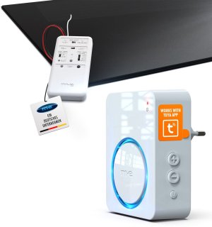 De m-e BELL-5774 draadloze sensormat met Wifi ontvanger in één oogopslag