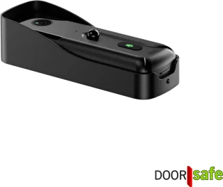 Doorsafe 4450 - Draadloze camera deurbel - 4.3″ Scherm - Draadloos, standaard bereik - Deurbel op uitneembare en oplaadbare 3600mAh accu - Laag resolutie beeld - Duplex audio - Met monitoring - 16Gb SD-kaart
