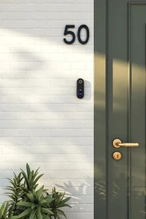 Slimme Video Deurbel met Camera - Full HD, Nachtzicht, Bewegingsdetectie, Tweerichtingsspraak - Voor Smart Home Beveiliging
