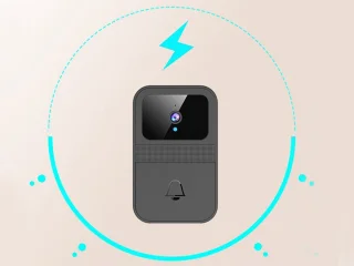 Draadloze Video Intercom met WiFi & App – Deurbel met Camera – deurbel draadloos – deurbel met camera draadloos wifi – deurbellen met camera – 77079