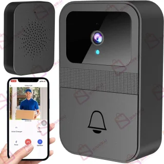 Draadloze Video Intercom met WiFi & App – Deurbel met Camera – deurbel draadloos – deurbel met camera draadloos wifi – deurbellen met camera – 77079