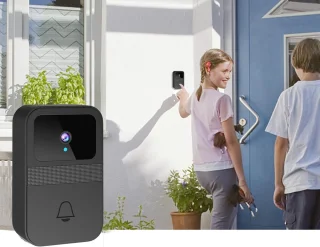 Draadloze Video Intercom met WiFi & App – Deurbel met Camera – deurbel draadloos – deurbel met camera draadloos wifi – deurbellen met camera – 77079
