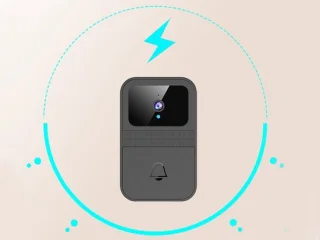 Draadloze Video Intercom met WiFi & App – Deurbel met Camera – deurbel draadloos – deurbel met camera draadloos wifi – deurbellen met camera – 77079