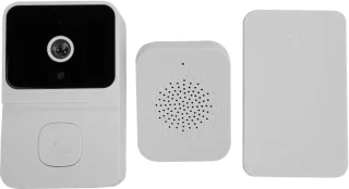 Smart Doorbell, Video Doorbell, Camera, 480P Wireless Video Doorbell, Camera, 2.4GHz WiFi, Security Camera, Smart Doorbell Function