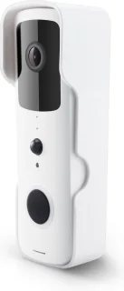 WIFI deur intercom/videofoon 2.0MP met 2 oplaadbare batterijen en kan werken met spraakgestuurde apps. T-2051.