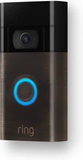 Ring Video Deurbel (2de generatie) - Batterij - 1080p HD-video - Venetiaans Brons