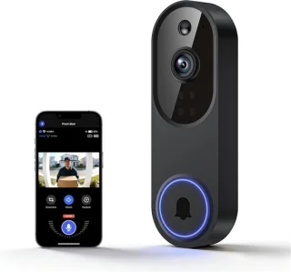 1080p draadloze videodeurbelcamera