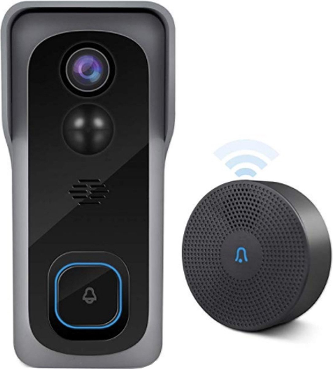 AFINTEK Smart Life Video Deurbel 1080p met Intercom en Gong