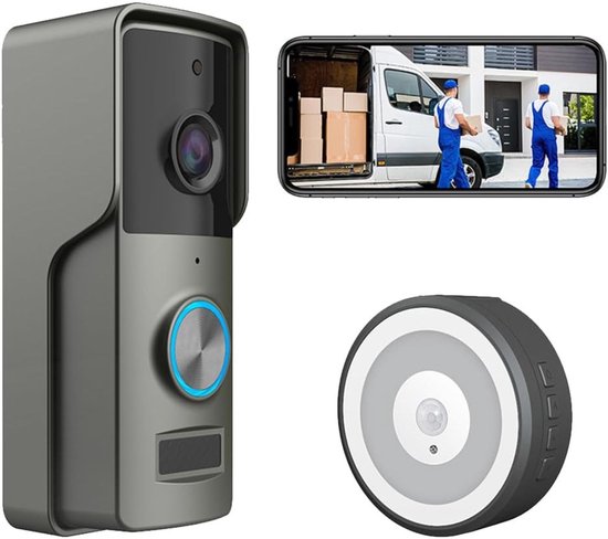 ApexArte Deurbel Camera Full HD Draadloos
