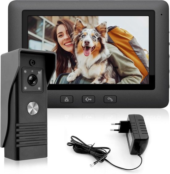ApexArte® Video Deurbel Full HD Draadloos