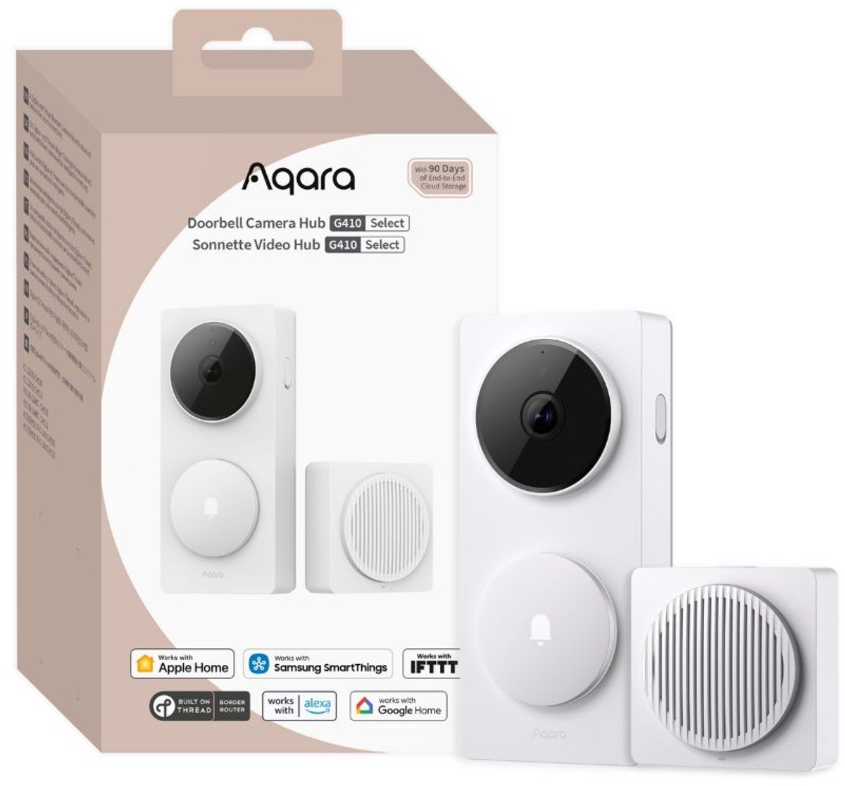De Aqara Doorbell Camera Hub G410 White in één oogopslag