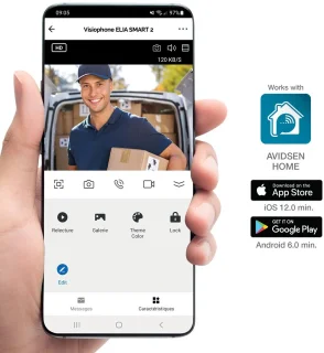 Avidsen Elia Smart 2 bekabelde intercom
