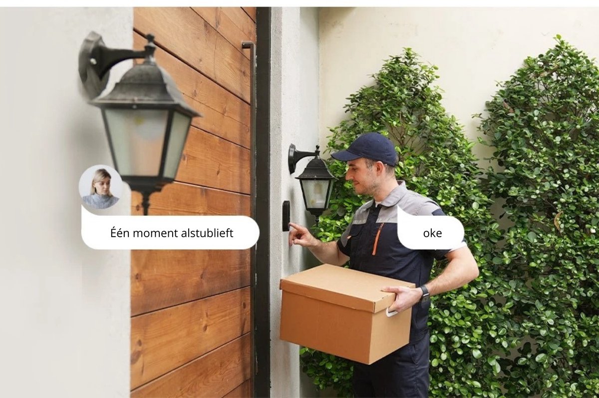 BellissiBo Video Deurbel Slim met Kleurendisplay