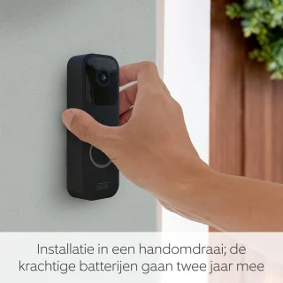 Blink® Video Deurbel - Zwart