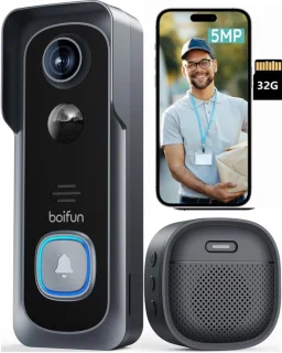 BOIFUN draadloze videodeurbel