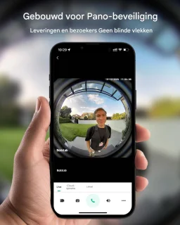 BOTSLAB 5 MP Batterij Videodeurbel