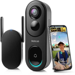 Botslab R810 32GB 5MP Oplaadbare Video Deurbel met Intercom