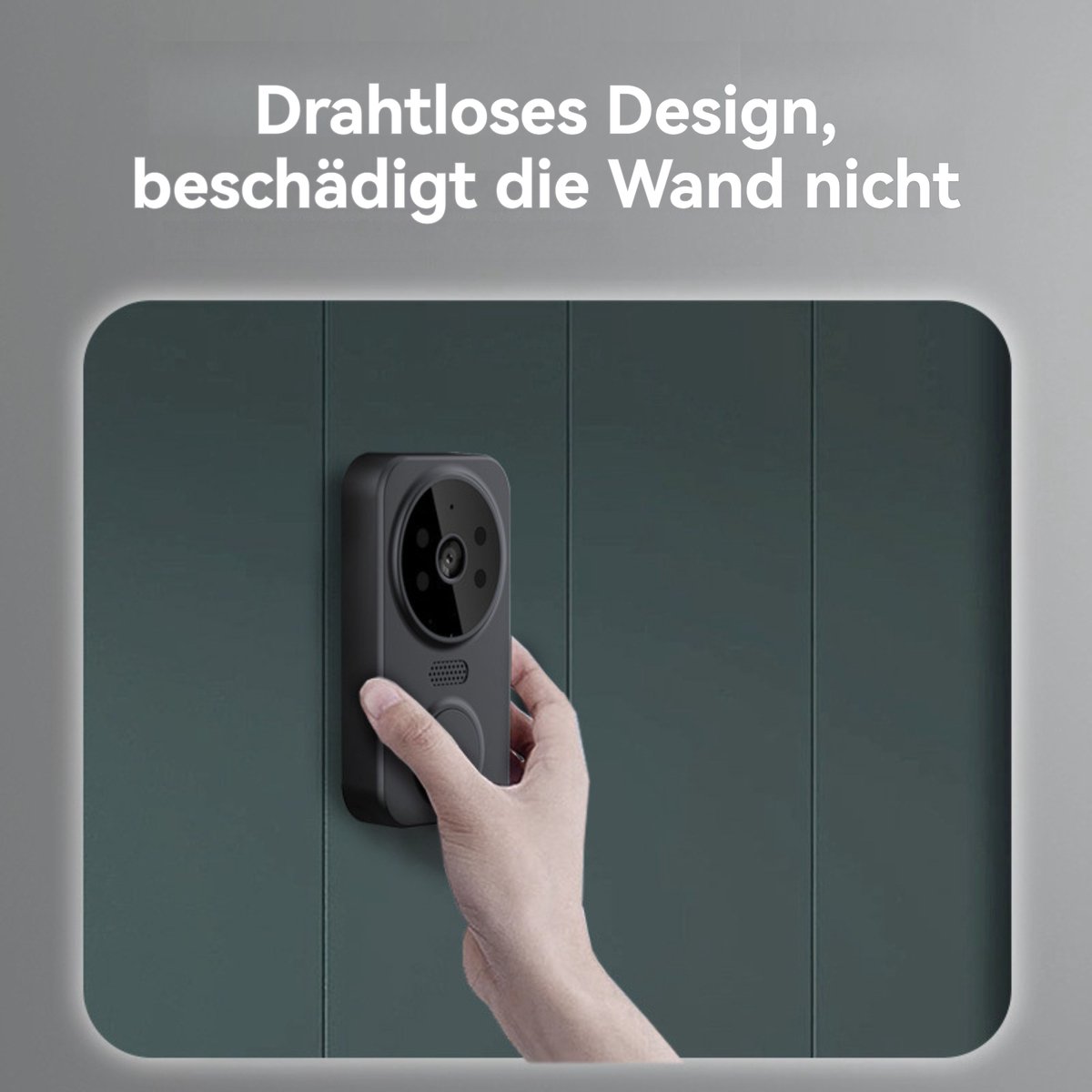 CHIWIN Draadloze WiFi Deurbel met Camera