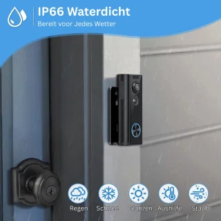 CLGP Deurbel Camera Full HD Draadloos