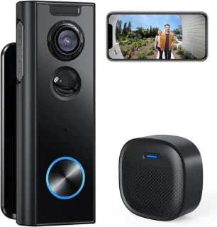 CLGP Deurbel Camera Full HD Draadloos