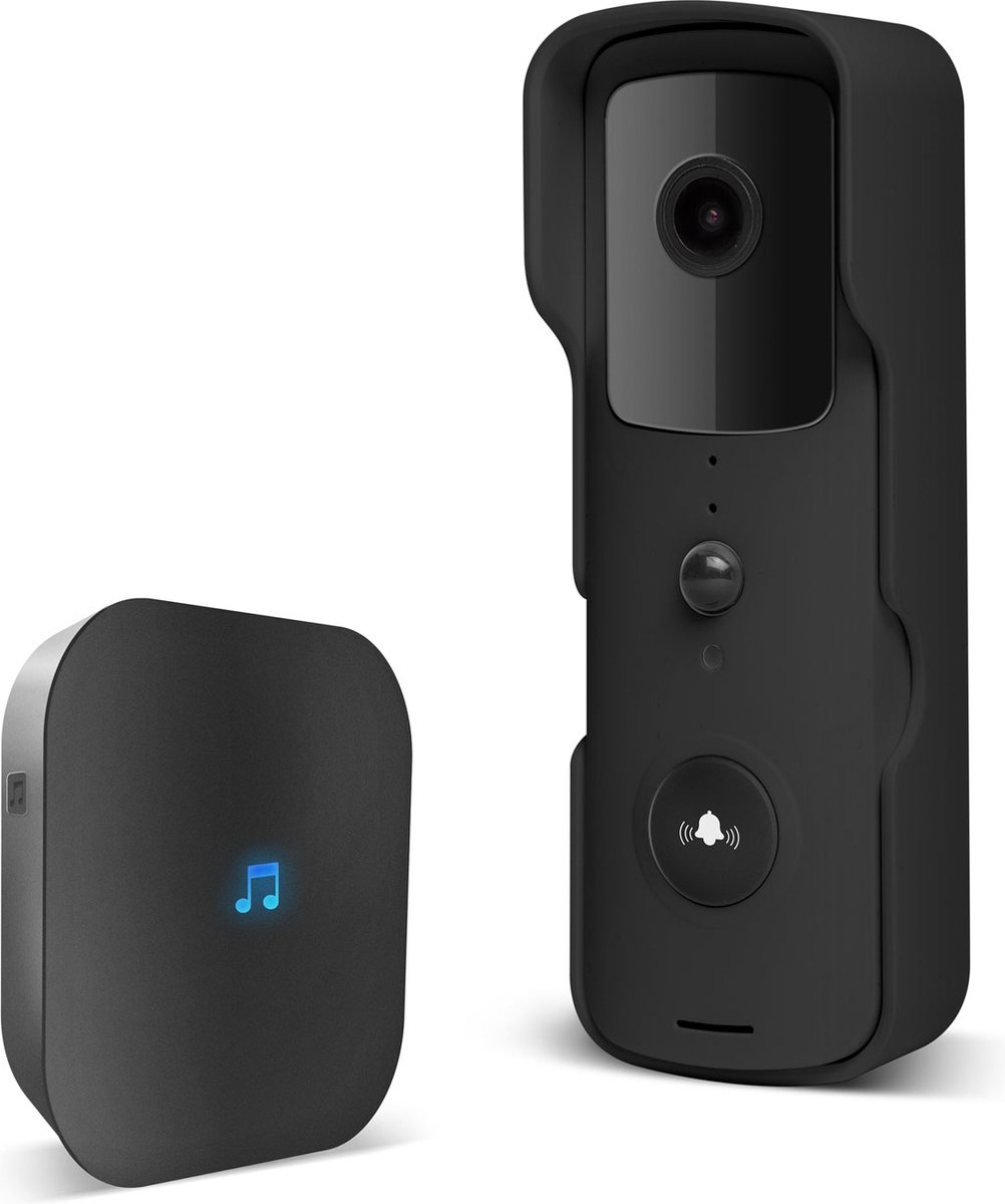 Delight 55386BK Video Deurbel met Camera en Wifi