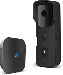 Delight 55386BK Video Deurbel met Camera en Wifi