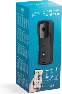 Delight 55386BK Video Deurbel met Camera en Wifi