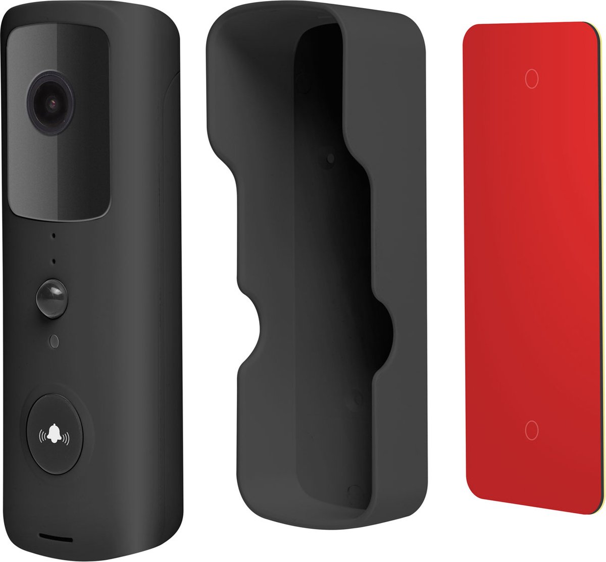 Delight 55386BK Video Deurbel met Camera en Wifi