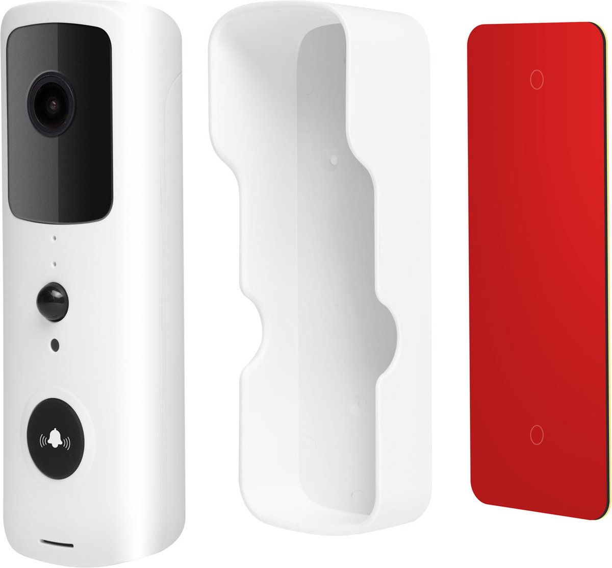 Delight 55386WH Video Deurbel met Camera en Wifi