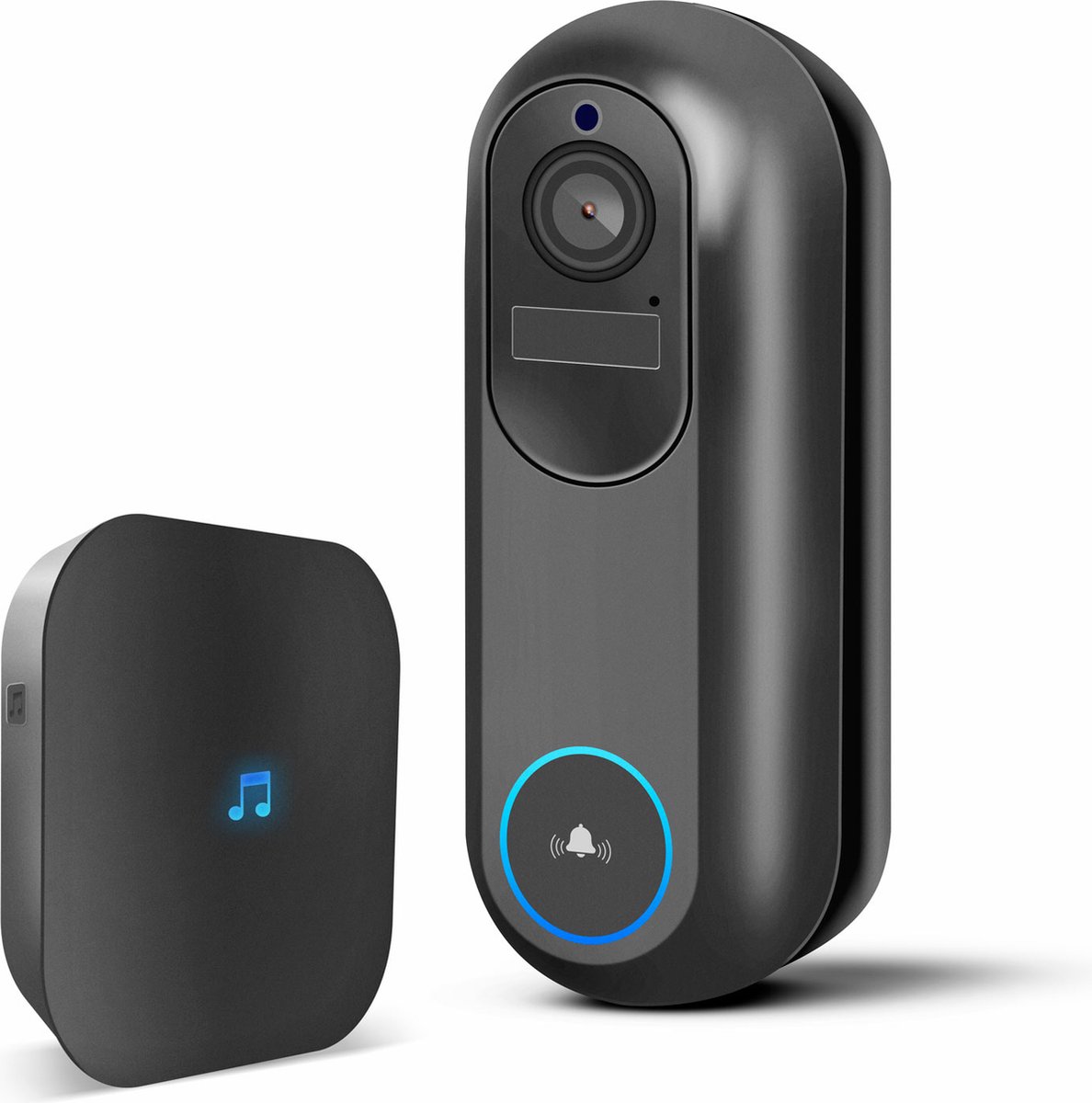 Delight Doorbell 55387BK Full HD Camera Wifi Intercom