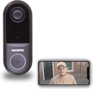 Deurbel met camera en intercom