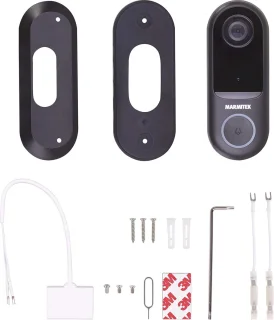 Deurbel met camera en intercom