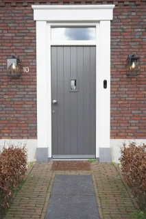 Deurbel met camera en intercom