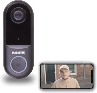 Deurbel met camera en intercom