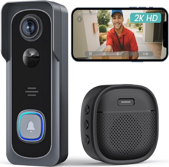 Deurbell Camera Draadloos Full HD review