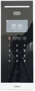 Deurbelset IP video intercom met rfid-ondersteuning, buitenstation voor appartementen
